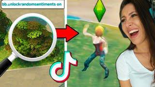 ich teste extrem gruselige Sims 4 TikTok Life Hacks aus die viral gingen!