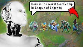 WE ASKED SNAPCHAT AI FOR THE WORST LEAGUE OF LEGENDS COMP (YOU WON'T EXPECT IT)