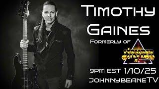 Talking with Timothy Gaines formerly of Stryper. #TimothyGaines #Stryper 1/10/25