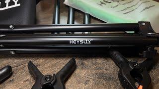 HEYSLIY Green Screen Set up, Review & 1st Impressions