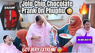 Jolo Chocolate Prank On Phuphu| Prank Serious Hogya|Nida Pe Bhadke|Jolo Chip| Sufiyan and Nida