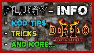 PLUGY MOD TIPS - You Probably Never Knew About! - Diablo 2