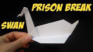 How to Make Michael Scofield's Origami Swan In 5 Minutes