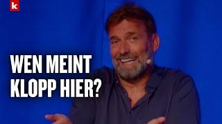 "Seid ihr blöd oder was?" - Klopp sorgt für große Lacher