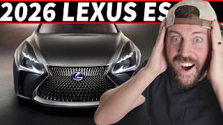 *NEW DETAILS* The 2026 Lexus ES will be a FAST and Unusually Versatile Luxury Sedan