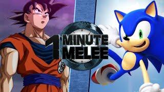 OMM: GOKU VS SONIC?