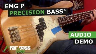 EMG P Precision Bass® Pickup Demo