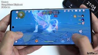 Vivo V30 Genshin Impact Gaming test | Snapdragon 7 Gen 3, 120Hz Display