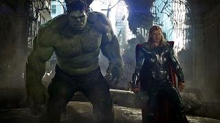 Avengers vs Chitauri Army - Hulk Punches Thor - Final Battle Scene - Movie CLIP HD