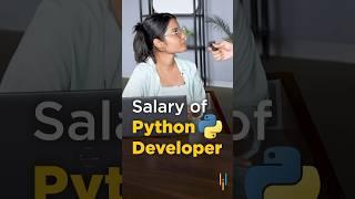 How Much A Python Developer Earn ? | Python Developer Salary In India #Shorts #simplilearn