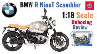 Maisto BMW R nineT Scrambler 1:18 scale model | Motostreet garage