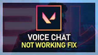 Valorant - How To Fix Voice Chat Not Working - Windows 10
