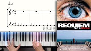 Requiem For A Dream - Lux Aeterna - Clint Mansell - Piano Solo Sheet Music