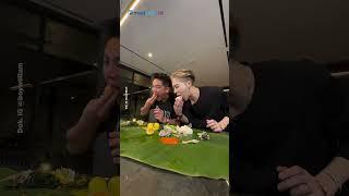 JACKSON WANG LAHAP MAKAN NASI PADANG BARENG BOY WILLIAM, LAPER ATAU DOYAN?