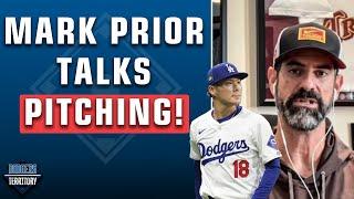 Dodgers Pitching Coach Mark Prior Talks World Series, Injuries and More | Dodgers Territory