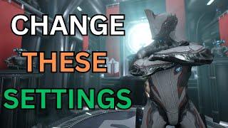 Change These Warframe Settings! | Warframe