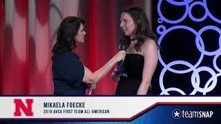 2018 AVCA All-American: Mikaela Foecke, Nebraska