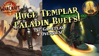 TEMPLAR RET PALADIN PVP IS CRAZY! Huge Buffs + Talent Reworks!- WoW The War Within Beta 11.0