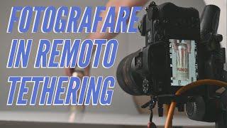 Come fotografare in studio col tethering  ( Tutorial fotografia da remoto con cavo)