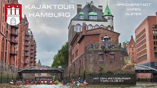 Kajak Kayak Tour Hamburg - Speicherstadt - Alster - Hafen mit dem Ratzeburger Kanu Club e.V