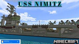 MINECRAFT | DOWNLOAD MAP KAPAL INDUK USS NIMITZ