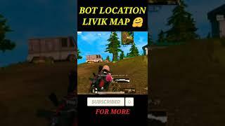 Bot Location In Livik Map l Bot Landing Places BGMI l #krisubgamingyt #Shorts #bgmi #pubg #trend #1