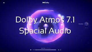 AirPods Pro 2, Airpods 3 & AirPods Max Spatial Audio Test #3 | Dolby ATMOS 7.1 Core Universe