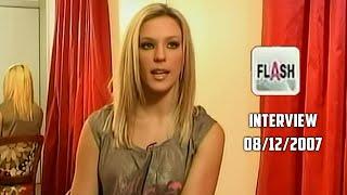 2007-12-08 - Flash (M6 Music Hits) - Lorie - L'interview