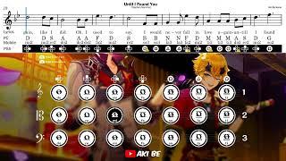 Until I Found You (Easy) [ PS5, PC & Mobile Notes ] Windsong Lyre Cover【Genshin Impact】