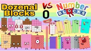 DOZENAL BLOCKS | DUODECIMAL COUNTING FROM 1 TO 1 GROSS VERSUS NUMBERBLOCKS 1 TO 100 | hello george