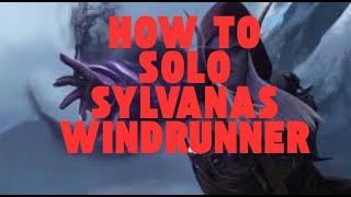 How to solo sylvanas windrunner in sanctum of domination MYTHIC