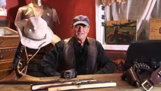 Terence Hill present his official line created and made in Italy by Wild Hog Handmade Leather.