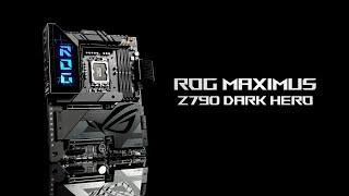 ASUS ROG Maximus Z790 Dark Hero LGA 1700 Thunderbolt 4 ATX Motherboard E-tail Video