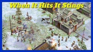 Thor's Best Map? | Eric (Zeus) vs Grass (Thor) #aom #ageofempires