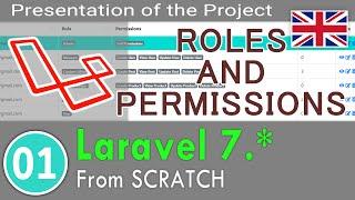 01 - Laravel 7.0 Course - Roles and Permissions without package