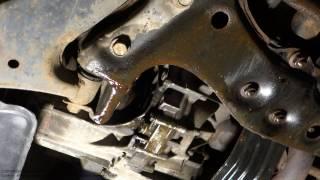 How to repair drive axle and gearbox seal gasket oil leak