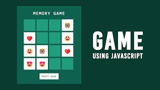 How to Create Memory Game in JavaScript