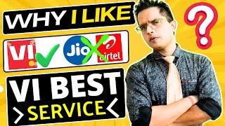 Why I Love Vodafone idea Most | Why Vodafone Idea is Best For Me | Vi Vs Jio Vs Airtel Service