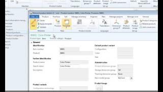 Microsoft Dynamics AX: How To Finalize Product Setup