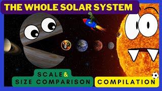 JOURNEY THROUGH THE SOLAR SYSTEM for kids |  Learn planets of our solar system |  SafireDream