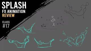 Splash animation review ["Basics of 2D FX" course]