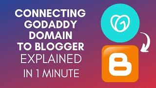 How To Connect GoDaddy Domain To Blogger (2025)