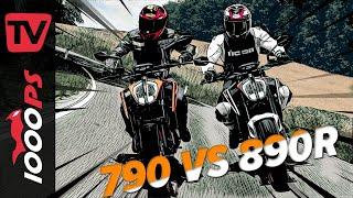 KTM 890 Duke R vs. KTM 790 Duke - Muss es immer die Große sein?