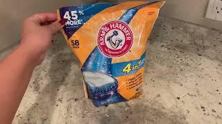 Arm + Hammer 4 in 1 Laundry Detergent  Why I LOVE These