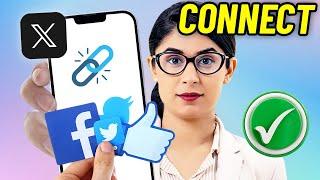 How To Link Twitter ( X ) to Facebook Account 2024 | Add or Connect Twitter to Facebook