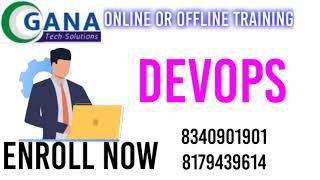 Devops training | online Devops training | Devops demo | Ganatech solutions |