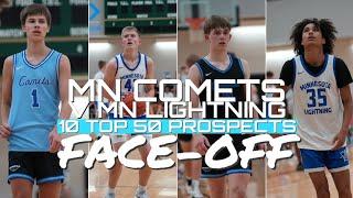 10 TOP 50 Minnesota Prep Hoops Prospects Face-Off at Comets GPA 2024 #basketball