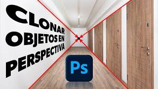 Clonar objetos en perspectiva CON TODAS LAS VERSIONES de Photoshop