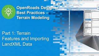 Part 1: Terrain Features and Importing LandXML Data