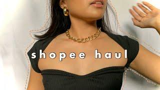 11.11 SHOPEE JEWELRY HAUL   (dupes & affordable jewelry must-haves)